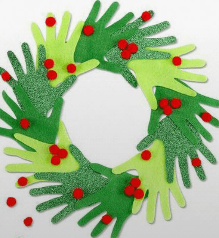 Christmas Wreath Craft