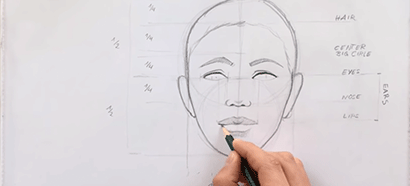 Art Class: How to Draw a Face