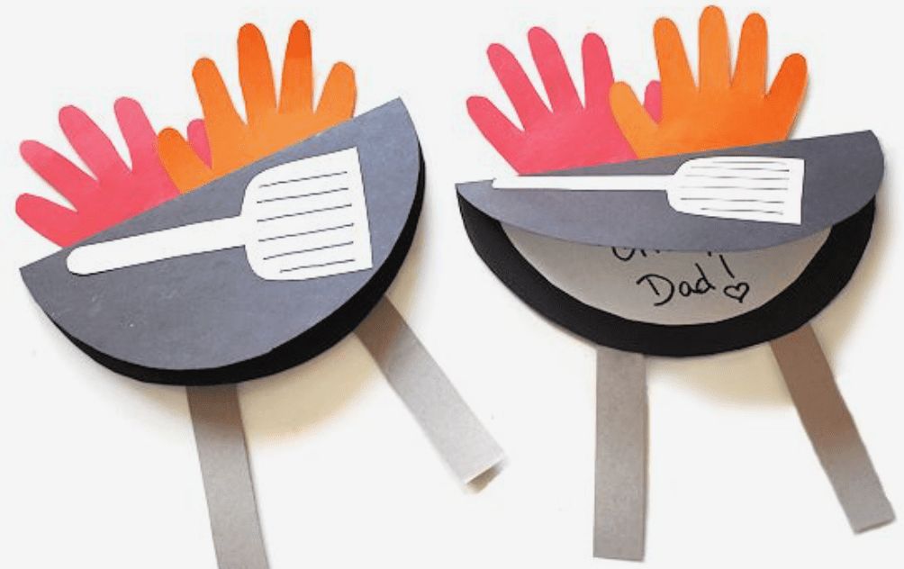 Let's Get Crafty (Grill Father's Day Card)