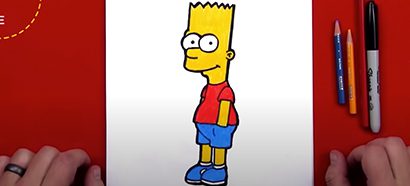 Art Class: How to Draw Bart Simpson