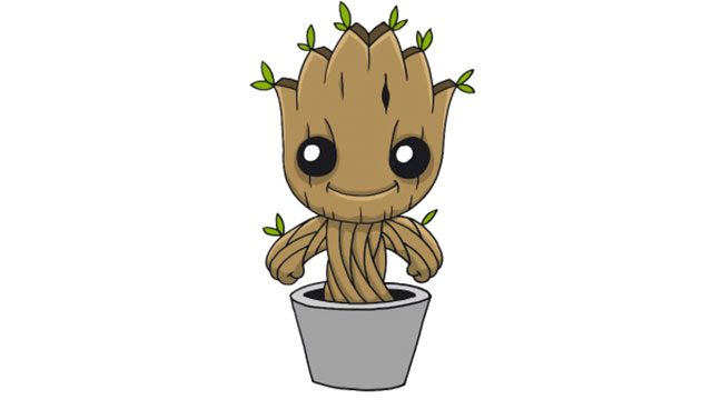 Art Class: How to Draw Baby Groot