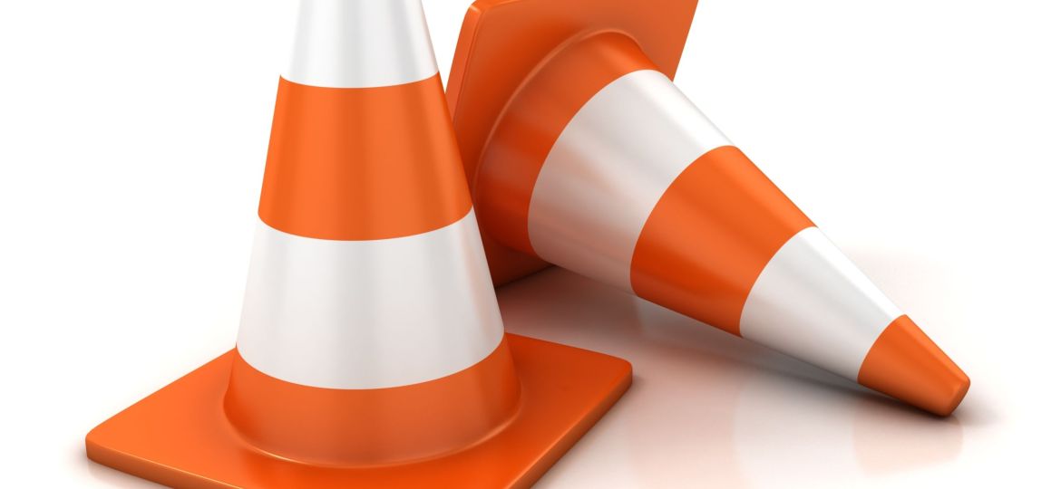 Traffic,Cones,3d,Illustration