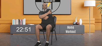 Seated Workout W- Charles: Limited Mobility Home Workout