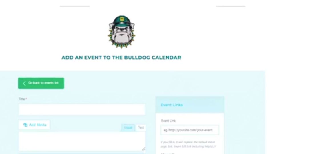 WTT_Bulldog_Event_Calendar_Adding_The_Event